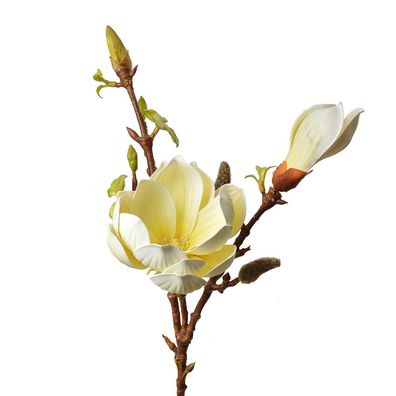 Clayre & Eef Kunstblume 70 cm Gelb Kunststoff (Gr. 17x11x70 cm)