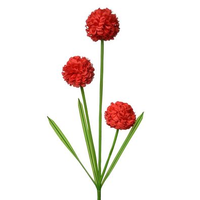 Clayre & Eef Kunstblume 84 cm Rot Kunststoff (Gr. 12x8x84 cm)