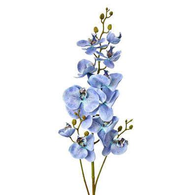 Clayre & Eef Kunstblume 116 cm Blau Kunststoff (Gr. 15x8x116 cm)