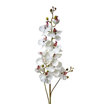 Clayre & Eef Kunstblume 116 cm Weiß Kunststoff (Gr. 15x8x116 cm)