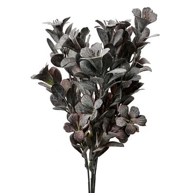 Clayre & Eef Kunstblume 35 cm Schwarz Kunststoff (Gr. 8x8x35 cm)