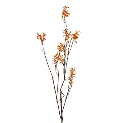 Clayre & Eef Kunstblume 110 cm Orange Kunststoff (Gr. 18x5x110 cm)