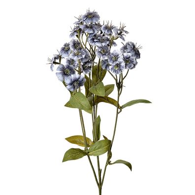 Clayre & Eef Kunstblume 63 cm Blau Kunststoff (Gr. 8x8x63 cm)