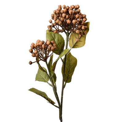 Clayre & Eef Kunstblume 53 cm Braun Kunststoff (Gr. 8x7x53 cm)