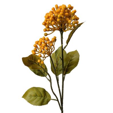 Clayre & Eef Kunstblume 53 cm Gelb Kunststoff (Gr. 8x7x53 cm)