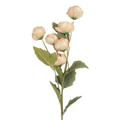 Clayre & Eef Kunstblume 10x10x63 cm Gelb Kunststoff (Gr. 10x10x63 cm)
