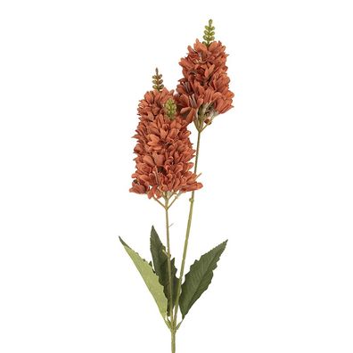 Clayre & Eef Kunstblume 10x7x74 cm Rot Kunststoff (Gr. 10x7x74 cm)