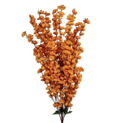 Clayre & Eef Kunstblume 15x10x100 cm Orange Kunststoff (Gr. 15x10x100 cm)