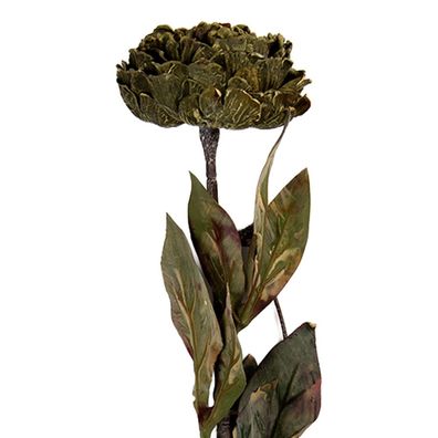 Clayre & Eef Kunstblume 10x10x65 cm Grün Kunststoff (Gr. 10x10x65 cm)