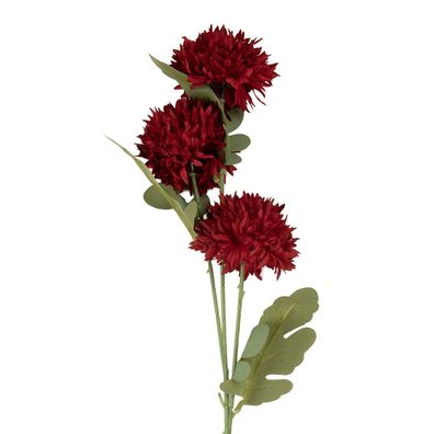 Clayre & Eef Kunstblume 64 cm Rot Kunststoff (Gr. 10x8x64 cm)