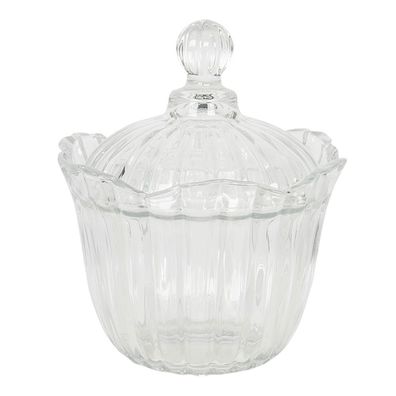 Clayre & Eef Glastopf Ø 15x18 cm Glas (Gr. Ø 15x18 cm)