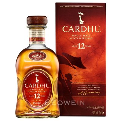 Cardhu 12 Jahre 0,7 l - Speyside Single Malt Scotch Whisky