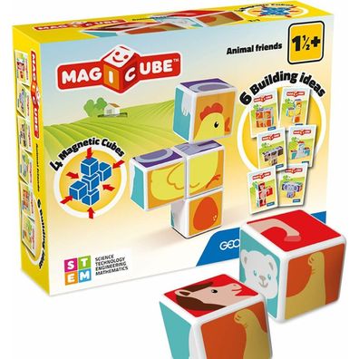 Geomag MagiCube - Tierfreunde, 4dlg