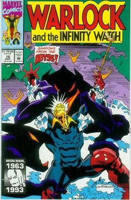 Warlock and the Infinity Watch # 16 (Tom Grindebrg) (USA, 1993)