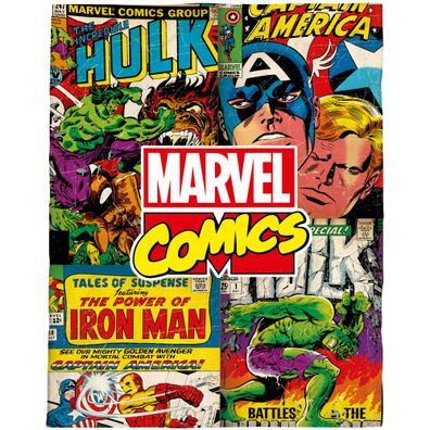 Marvel Decke Comics 130x170 cm
