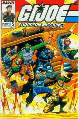 G.I. Joe: European Missions # 5 (also Transformers) (USA/UK, 1988)