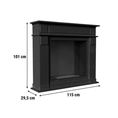 Bioethanol Ethanol Kamin Biokamin November Schwarz Standkamin Ethanol Dekokamin