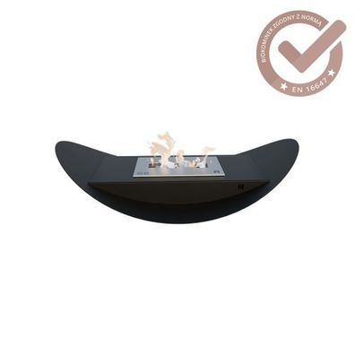 Hitze freistehender Bio-Kamin RAVE Bioethanol Kamin Wärmequelle Standkamin modern