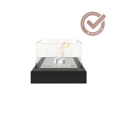 Hitze Tischkamin SOCA Bio-Kamin Bioethanol Kamin Wärmequelle Standkamin modern