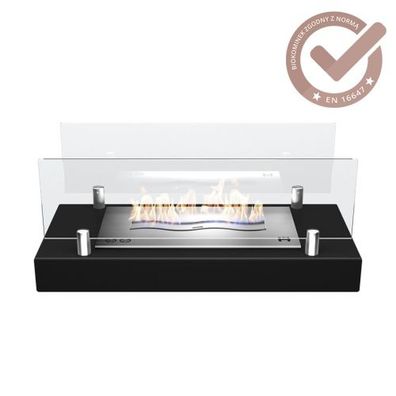 Hitze freistehender Bio-Kamin Calypso Bioethanol Kamin Wärmequelle Standkamin modern