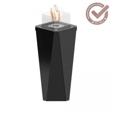 Hitze freistehender Bio-Kamin LESTE Bioethanol Kamin Wärmequelle Standkamin