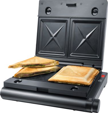 Steba SG 55 - Multi-Snack-Maker - Sandwich - Waffeln - Grillen, 3 in 1 Gerät