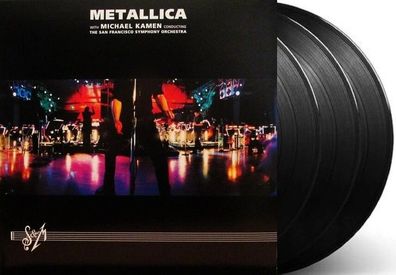 Metallica & San Francisco Symphony Orchestra -"S&M" (3LP, Album 180g Vinyl) SEALED