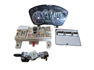 FORD Focus 2 DA DA3 Motorsteuergerät ECU 3M51-12A650-GC Motor Steuergerät SET