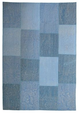 Teppich SchoenesWohnen24 Lyrical 110 Multi / Blau