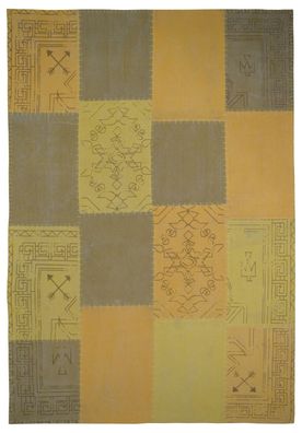 Teppich SchoenesWohnen24 Lyrical 210 Multi / Gelb