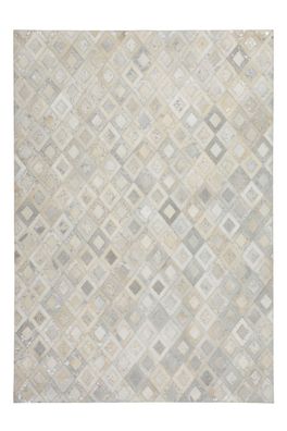 Teppich SchoenesWohnen24 Spark 110 Grau / Silber