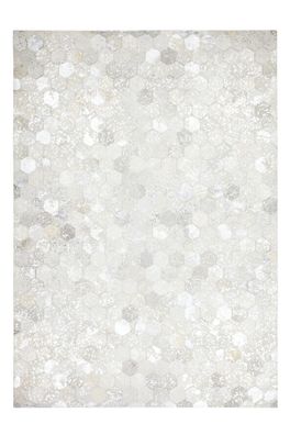 Teppich SchoenesWohnen24 Spark 210 Grau / Silber