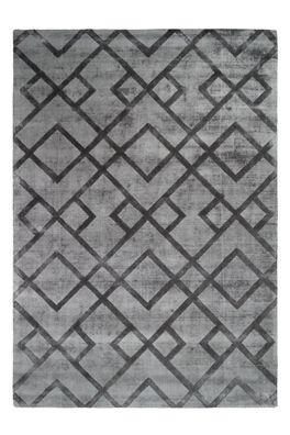 Teppich SchoenesWohnen24 Luxury 310 Grau / Anthrazit