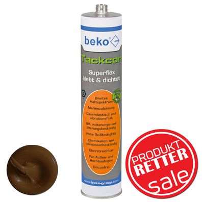 AKTION - beko Tackcon 310 ml Superflex dunkelbraun 07/24