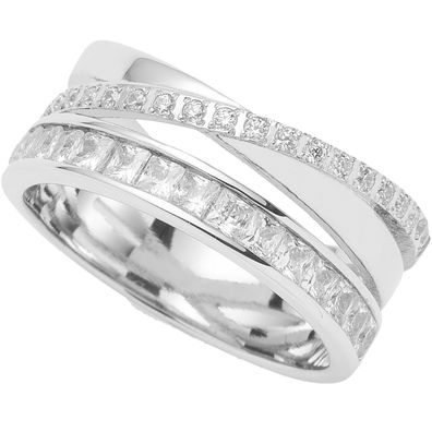 Leonardo Schmuck Damenring Sarah Edelstahl 02542