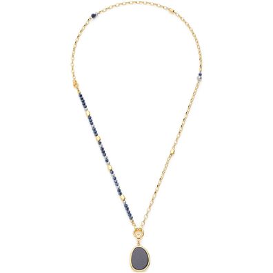 Leonardo Schmuck Damen-Halskette Set Charlene 50 cm Clip & Mix Goldfarben 025598