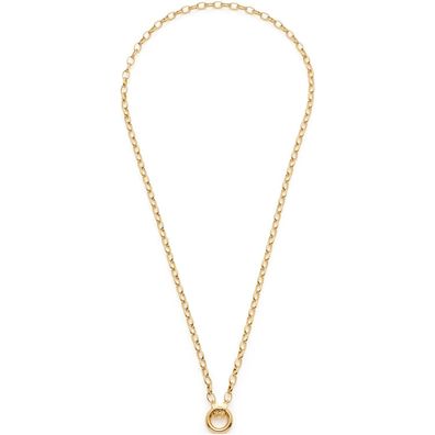 Leonardo Schmuck Damen-Kette Tomke Goldfarben 50 cm Clip & Mix 025758