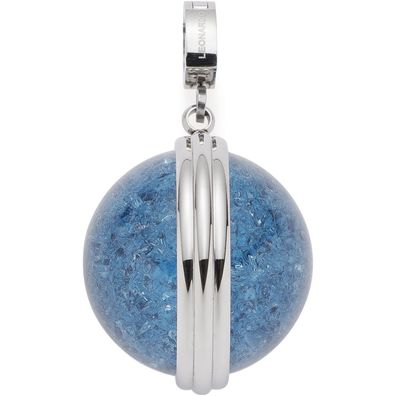 Leonardo Schmuck Anhänger Edelstahl Snowball Blau Clip & Mix 025649