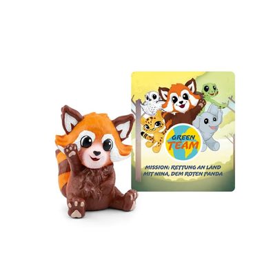 Tonies Green Team Rettung an Land mit Nina dem roten Panda ab 4 J. Hörspiel