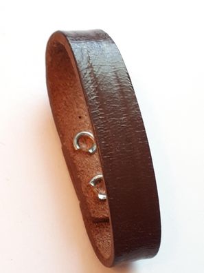 Gürtelschlaufe braun ca.1,2 cm breit