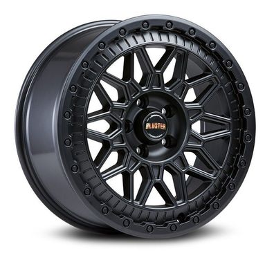 für Sprinter 907 Camper Radsatz Grabber AT3 255/55 18 120R Fondmetal Felge schwar