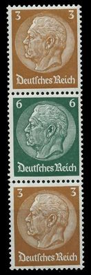 D-REICH Zusammendruck Nr S152 ungebraucht 3ER STR X799552