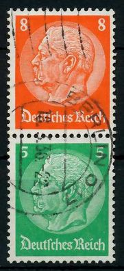 D-REICH Zusammendruck Nr S121 gestempelt SENKR PAAR X7A1802