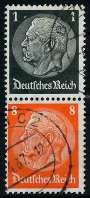 D-REICH Zusammendruck Nr S135 gestempelt SENKR PAAR X7A410A