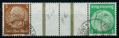 D-REICH Zusammendruck Nr KZ25.1 gestempelt 4ER STR X7A41CA