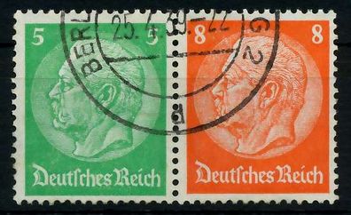 D-REICH Zusammendruck Nr W70 gestempelt WAAGR PAAR X7A420A