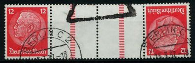 D-REICH Zusammendruck Nr KZ23.2 gestempelt 4ER STR X7A629E