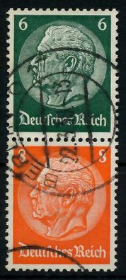 D-REICH Zusammendruck Nr S159 gestempelt SENKR PAAR X7A6316