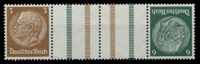 D-REICH Zusammendruck Nr KZ27.2 postfrisch 4ER STR X815DE6