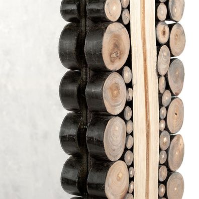 Teak Spiegel BAGIAN ca. 185x90cm Natural Wandspiegel Wurzelholz Massivholz